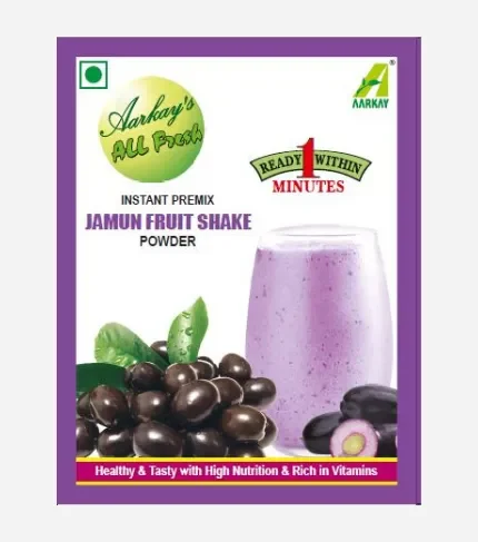 Natural Instant Jamun Shake Premix Powder