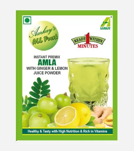 Natural Instant Amla Lemon Drink Premix Powder