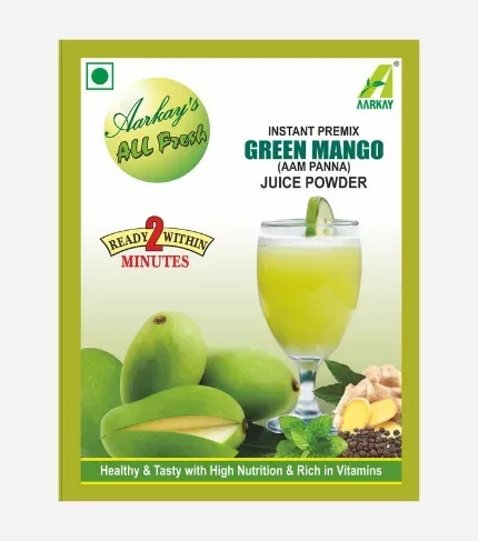 Natural Instant Green Mango (Aam Panna) Premix Powder