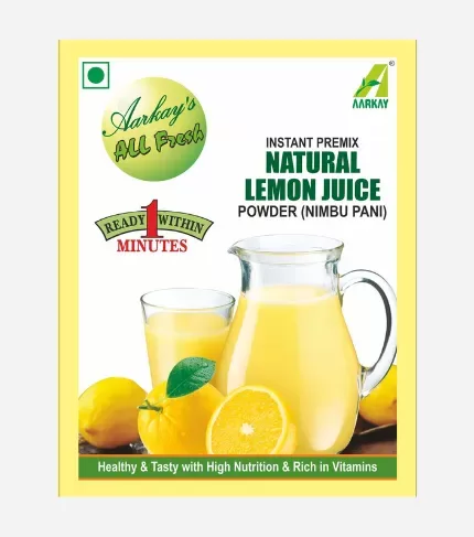 Natural Instant Lemon Drink Premix Powder